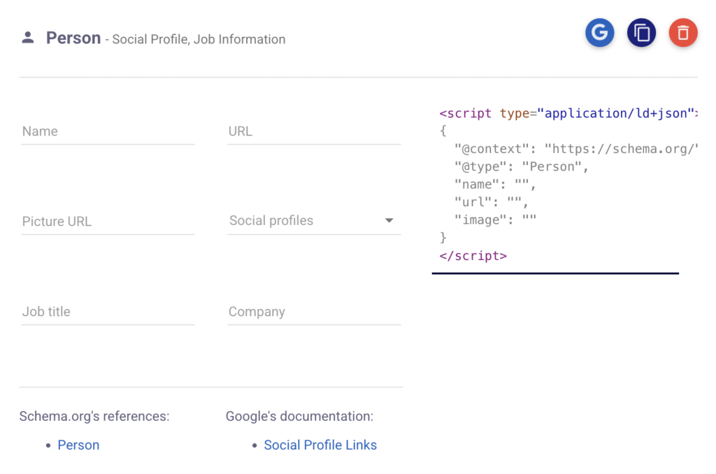 schema generator